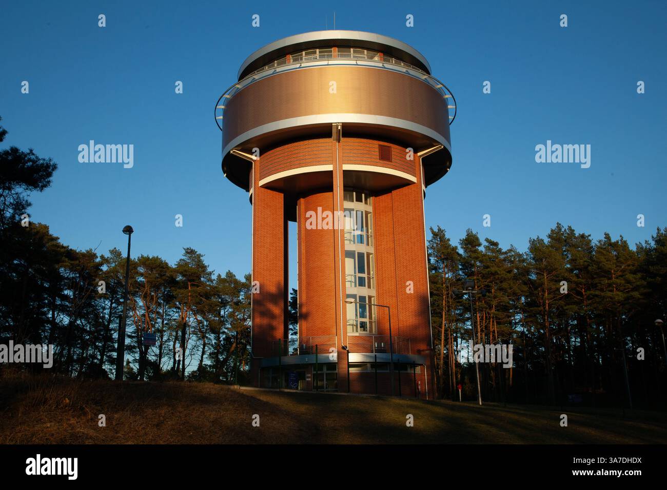 Zbiornik Wody Kazimierz, Wyspy Sobieszewskiej - Kazimierz Water Reservoir Sobieszewo Island, Gdansk Banque D'Images