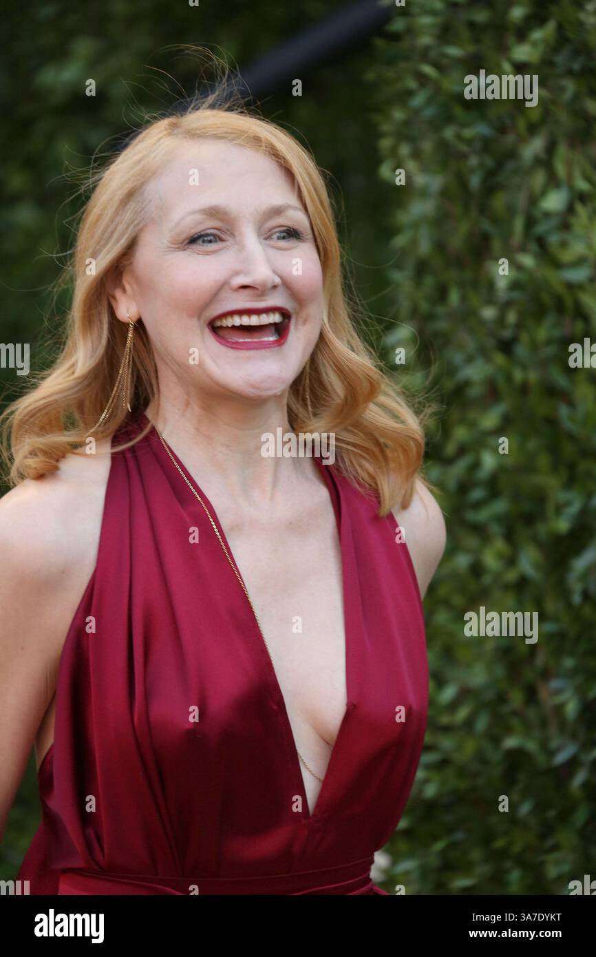 24 février 2013 - West Hollywood, Californie, États-Unis - L'actrice Patricia Clarkson sur le tapis rouge à la Vanity Fair Oscar Party aux Sunset Towers à West Hollywood, Californie, dimanche 24 février 2013. (Crédit image : © Prensa Internacional/ZUMAPRESS.com) Banque D'Images