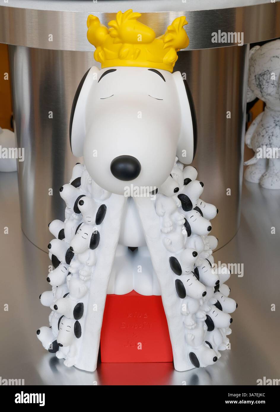 EXPOSITION SNOOPY IN STYLE À PARIS Banque D'Images
