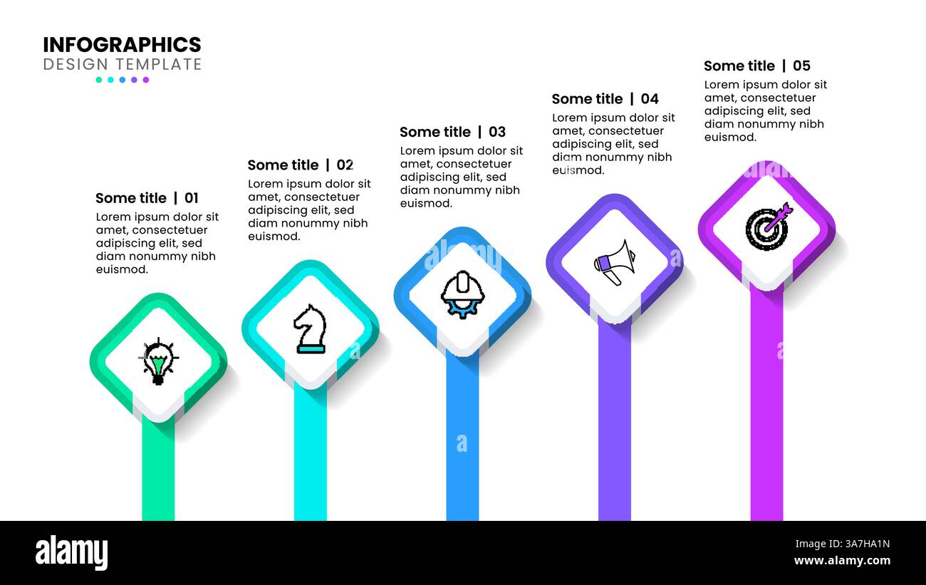 Modèle d'infographie avec icônes et 5 options ou étapes. Carrés. Peut être utilisé pour la mise en page de flux de travail, le diagramme, la bannière, la conception Web. Illustration vectorielle Illustration de Vecteur Modèle d'infographie avec icônes et 5 options ou étapes. Carrés. Peut être utilisé pour la mise en page de flux de travail, le diagramme, la bannière, la conception Web. Illustration vectorielle Illustration de Vecteur