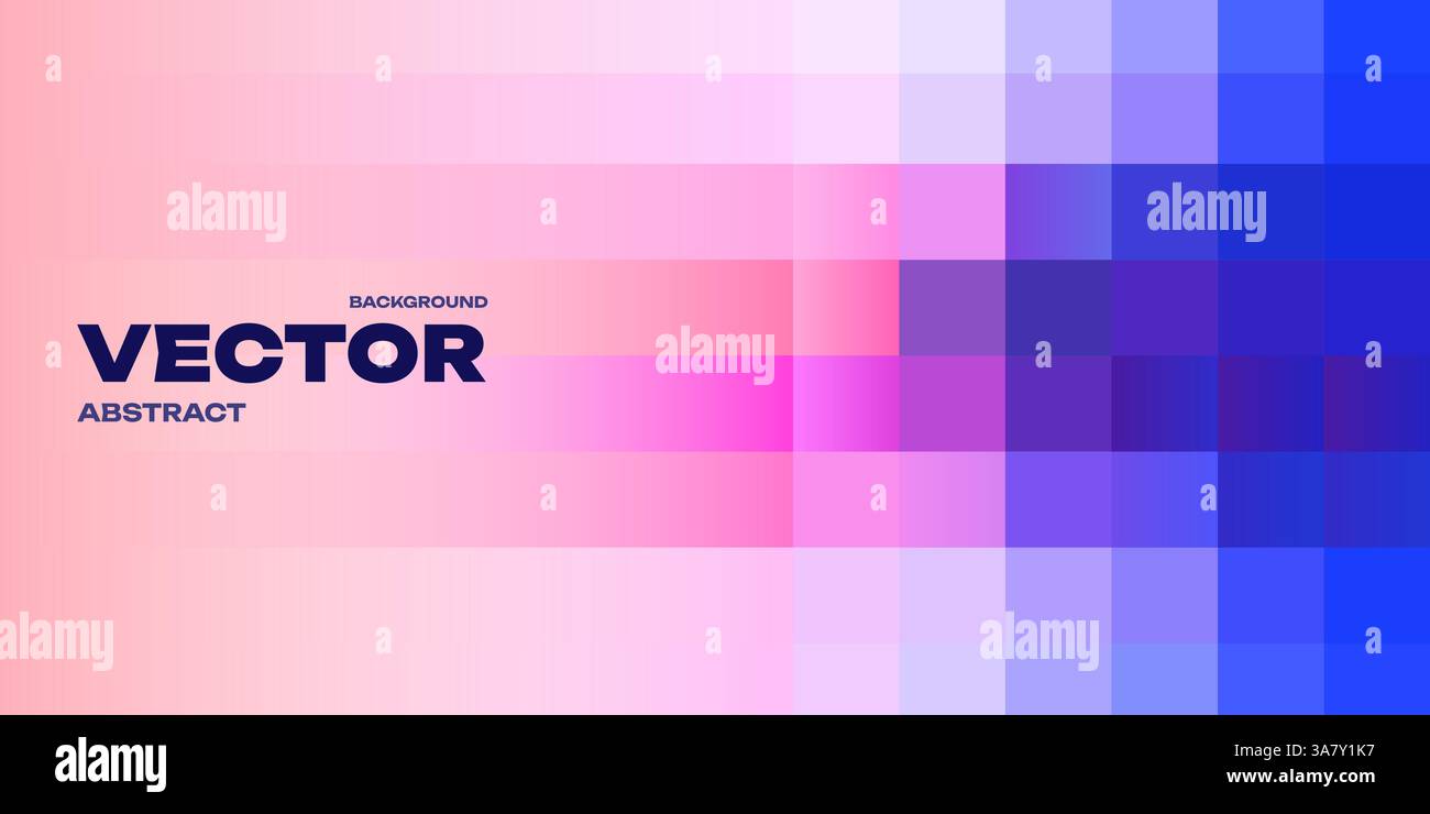 Fond vectoriel pixelisé coloré abstrait Illustration de Vecteur
