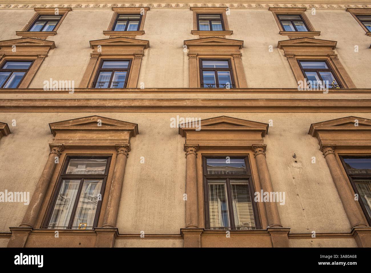 Budapest, Hongrie - 18 juin 2023 : bâtiment historique dans le centre-ville Banque D'Images
