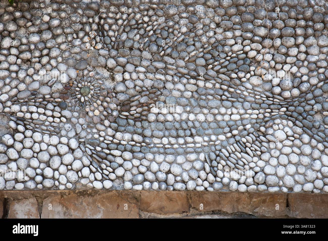 Le château de Nice ou colline du Château était une citadelle militaire. Construit au sommet d'une colline, il surplombe la baie de Nice depuis le 11ème siècle Banque D'Images