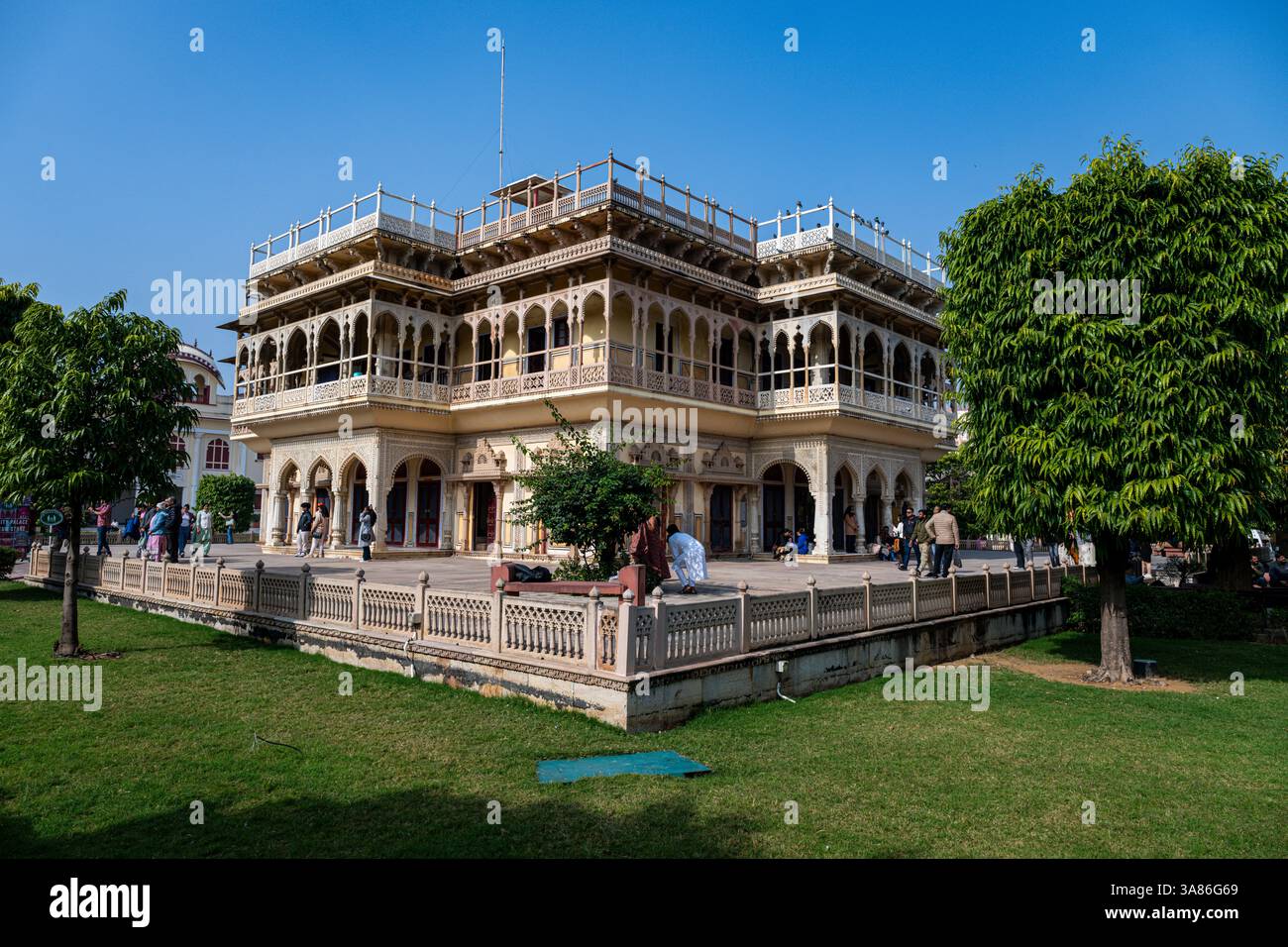 City Palace, Jaipur, Rajasthan, Inde Banque D'Images