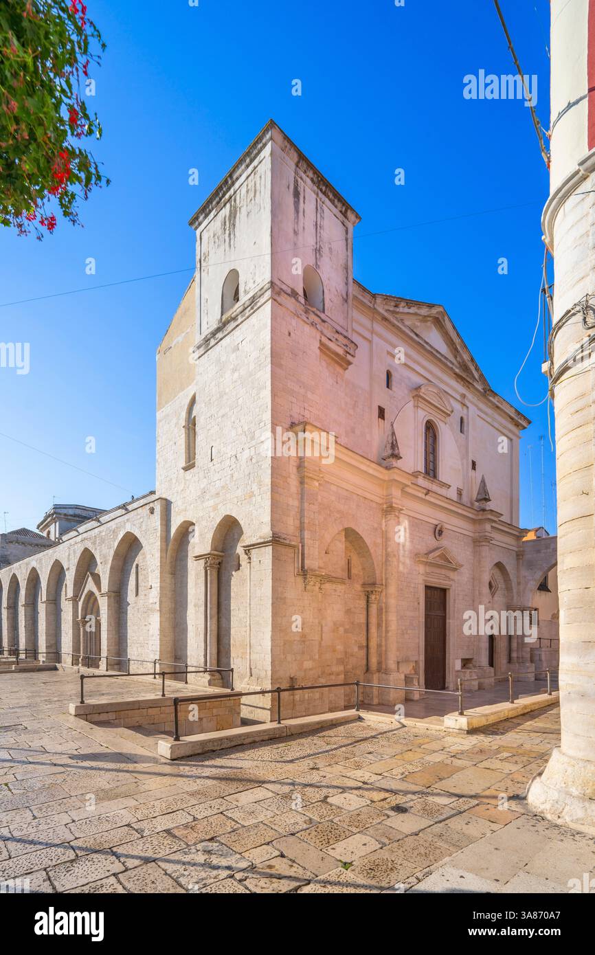 Basilique du Saint-Sépulcre, Barletta, Barletta-Andria-Trani, Pouilles, Italie Banque D'Images
