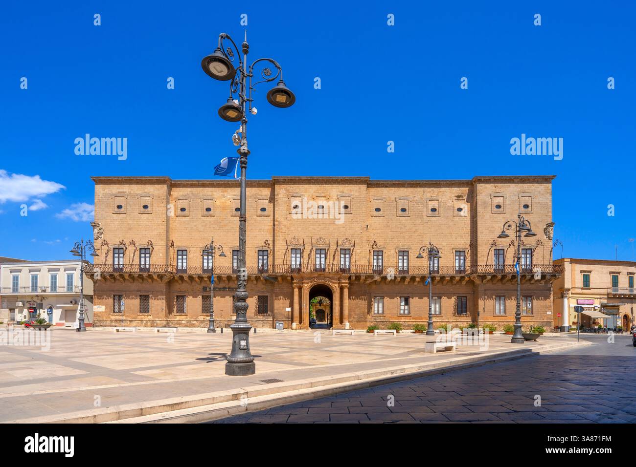 Palais impérial-Filotico, Mandurie, Tarente, Pouilles, Italie Banque D'Images