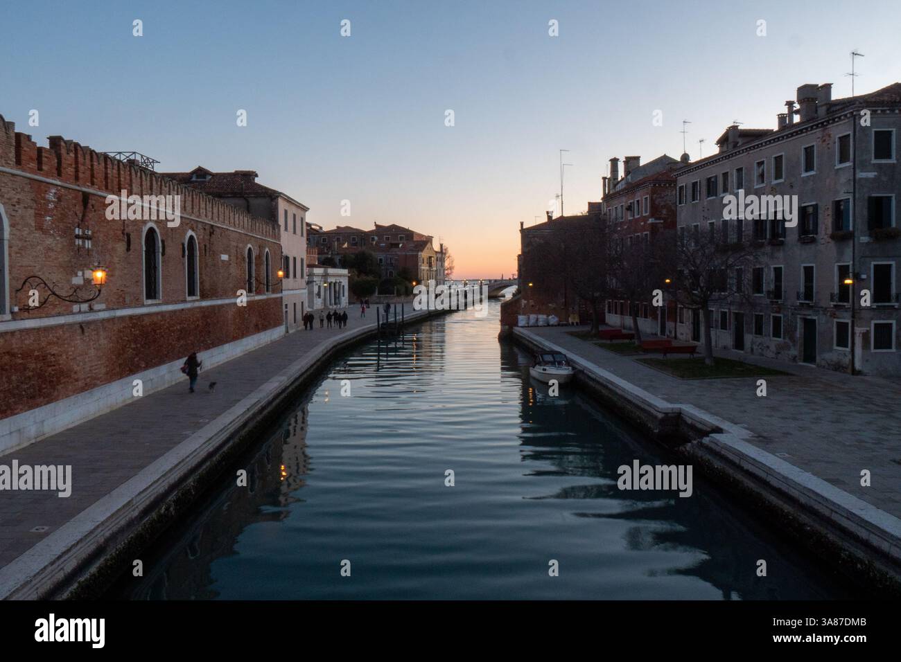 Arsenale di Venezia Historic Naval Gateway Banque D'Images