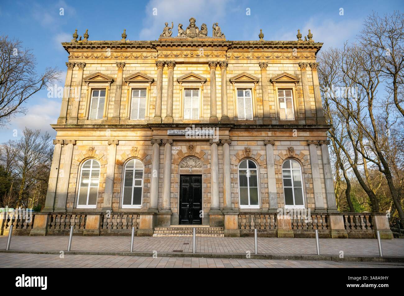 Langside Hall , situé au coeur de Shawlands , dans le côté sud de Glasgow est un bâtiment classé catégorie A. Banque D'Images