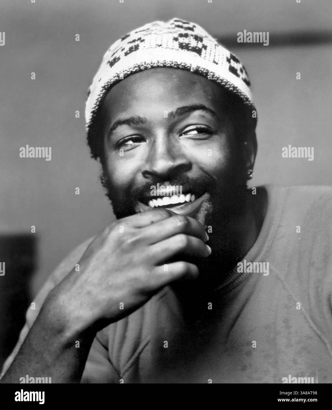 Marvin Gaye. Portrait du chanteur/compositeur américain Marvin Pentz Gaye Jr. (né Gay ; 1939 -1984), photo publicitaire, 1973 Banque D'Images