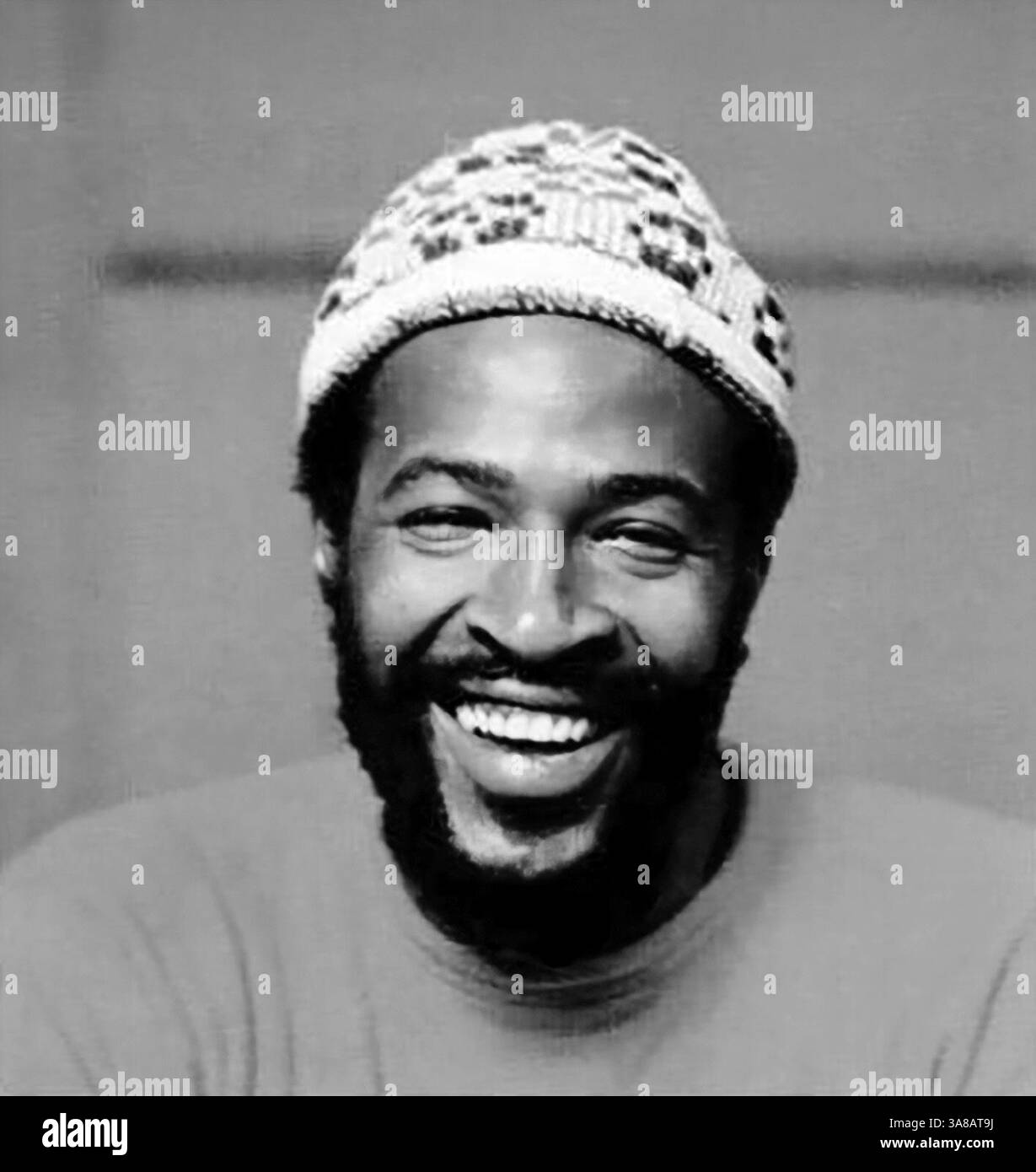 Marvin Gaye. Portrait du chanteur/compositeur américain Marvin Pentz Gaye Jr. (né Gay ; 1939 -1984), photo publicitaire, 1974 Banque D'Images