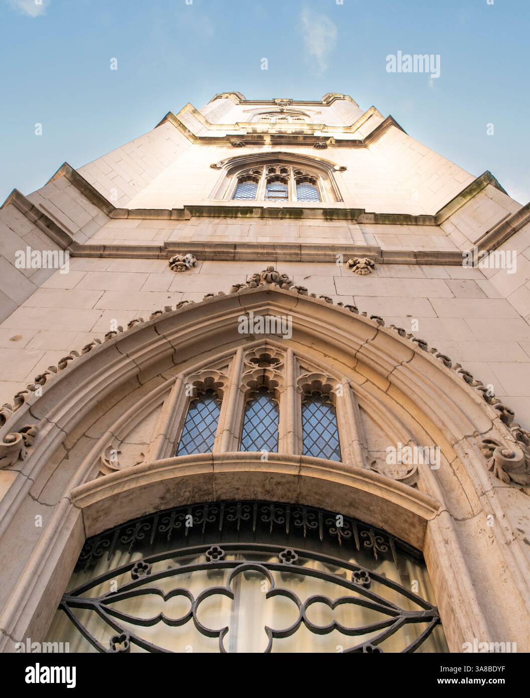 St. Dunstan dans le jardin et les ruines de l'église orientale. Londres. ROYAUME-UNI. Banque D'Images