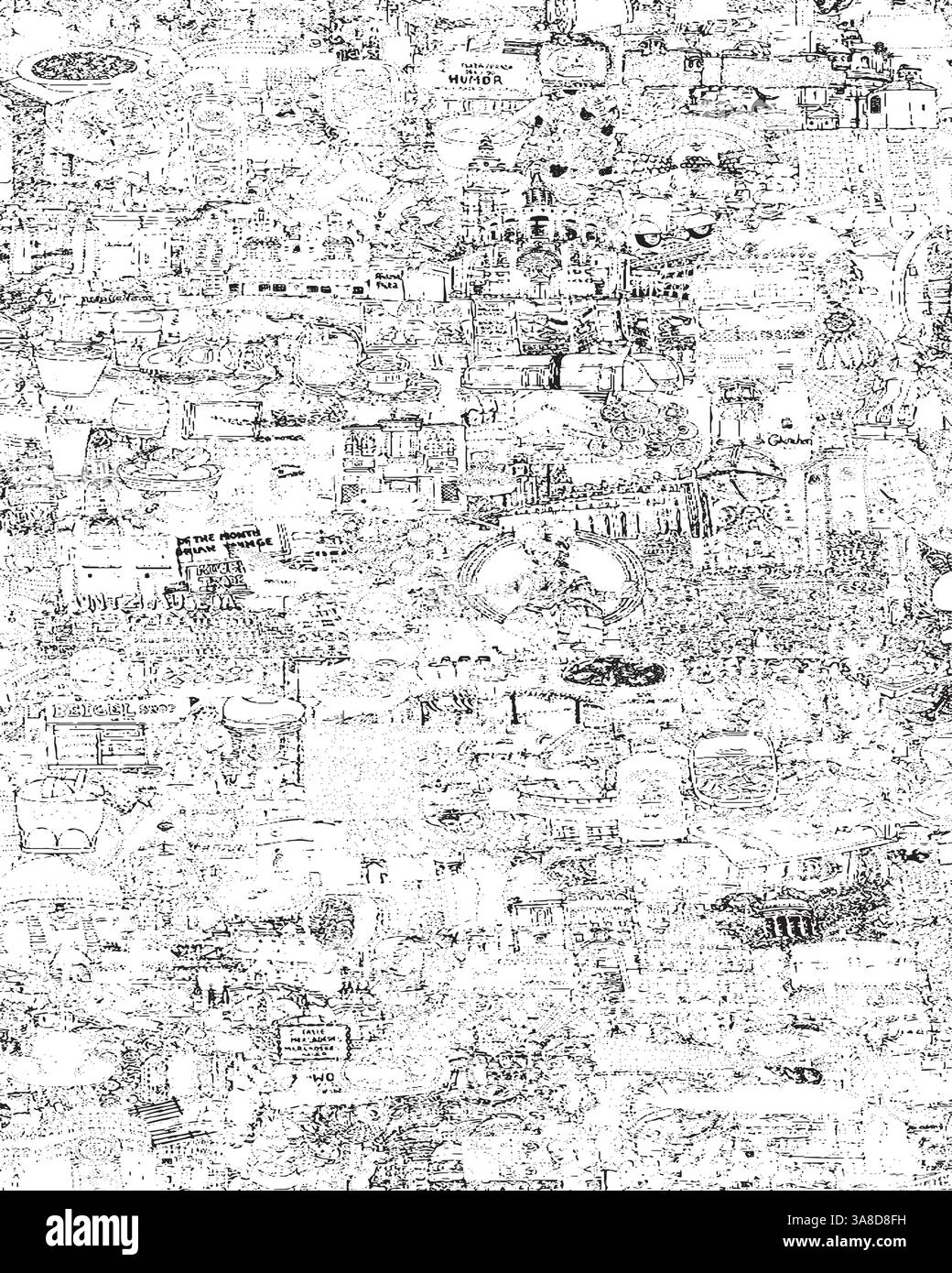 Grunge fond noir et blanc Illustration de Vecteur