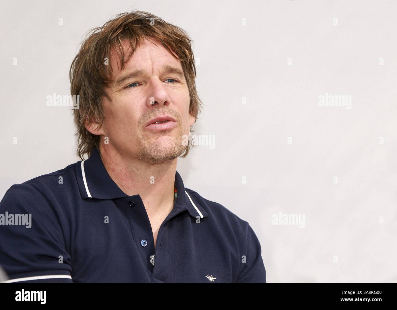 Septembre 1, 2017 - Venise, Californie, Italie - Ethan Hawke joue dans le film First Reformed au Festival du film de Venise 2017. (Crédit image : © Armando Gallo/ZUMA Studio) Banque D'Images