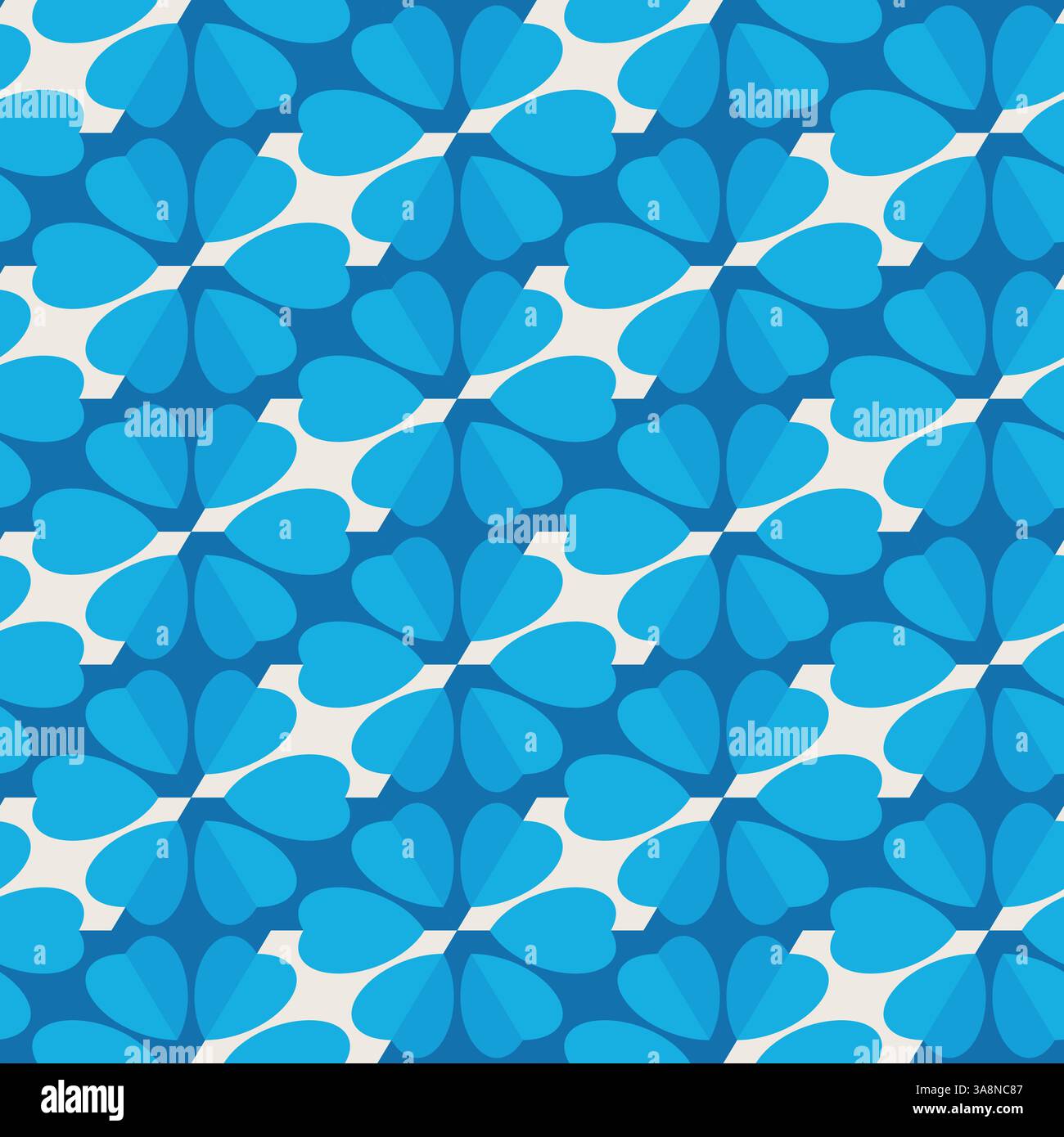 Modèle mosaïque transparente. Arrière-plan géométrique. Vector Illustration. Illustration de Vecteur