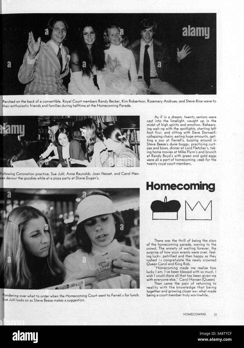Le Windigo Yearbook 1974 souligne les réalisations de l’Edina West High School au cours de l’année 1973-1974, en mettant l’accent sur la participation des élèves aux sports, aux clubs et aux événements académiques. Banque D'Images
