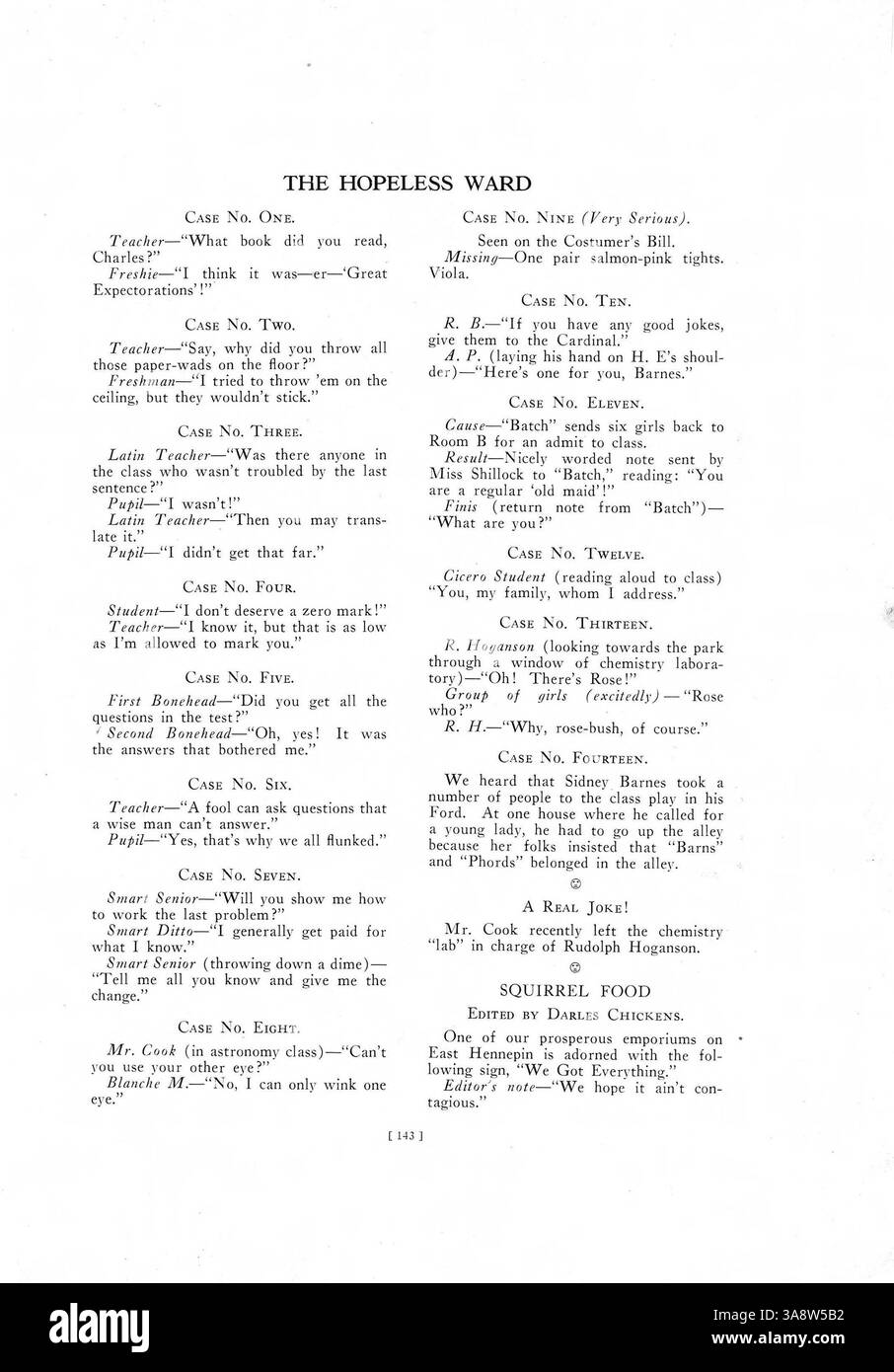 L'annuaire 1916 East High, 'The Cardinal Tenth Anniversary Number', détaille les principales activités des élèves, enseignants, sportifs et parascolaires de l'année scolaire 1915-1916. Banque D'Images