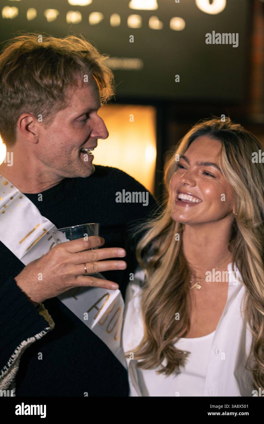 Londres, Royaume-Uni. 28 mars 2025. Toby Gad's Birthday Celebration Credit : LounisPhotography/Alamy Live News Banque D'Images