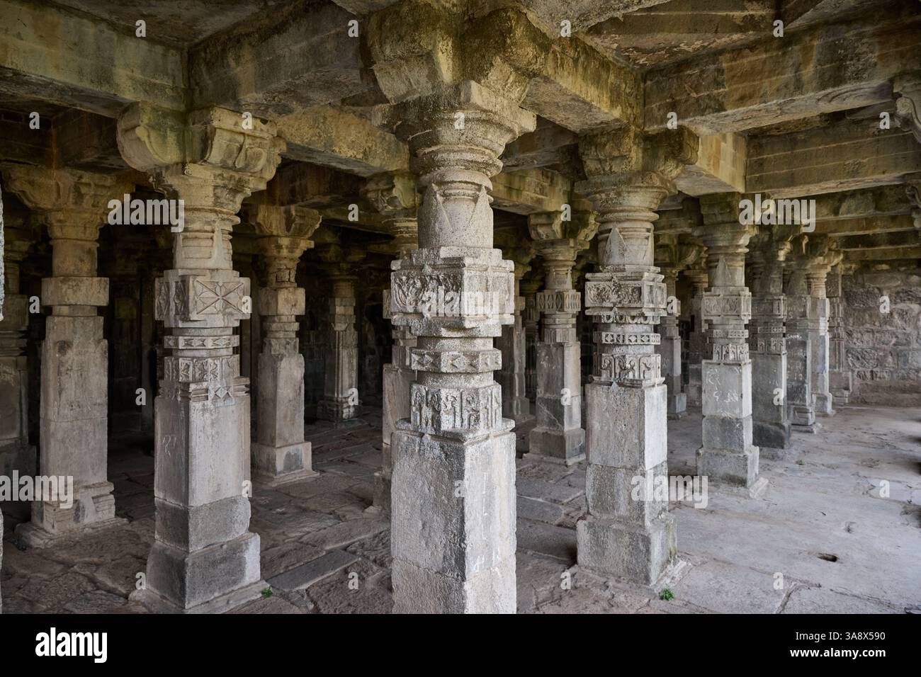 Fort de Deogiri ou fort de Daulatabad ou ort Devgiri , Aurangabad, Inde, Asie Banque D'Images