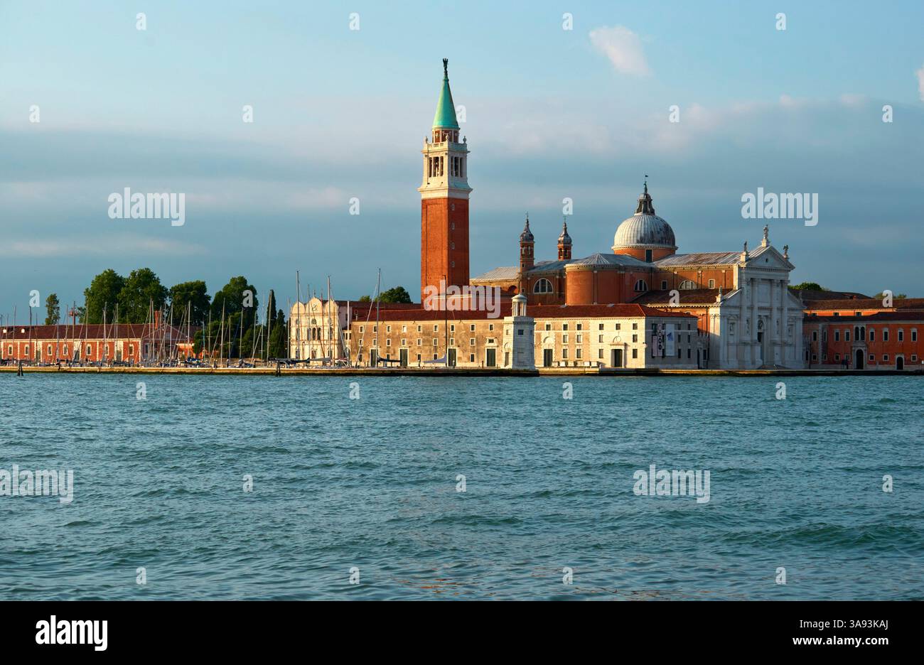 Vue sur l'île de San Giorgio, Venise Banque D'Images