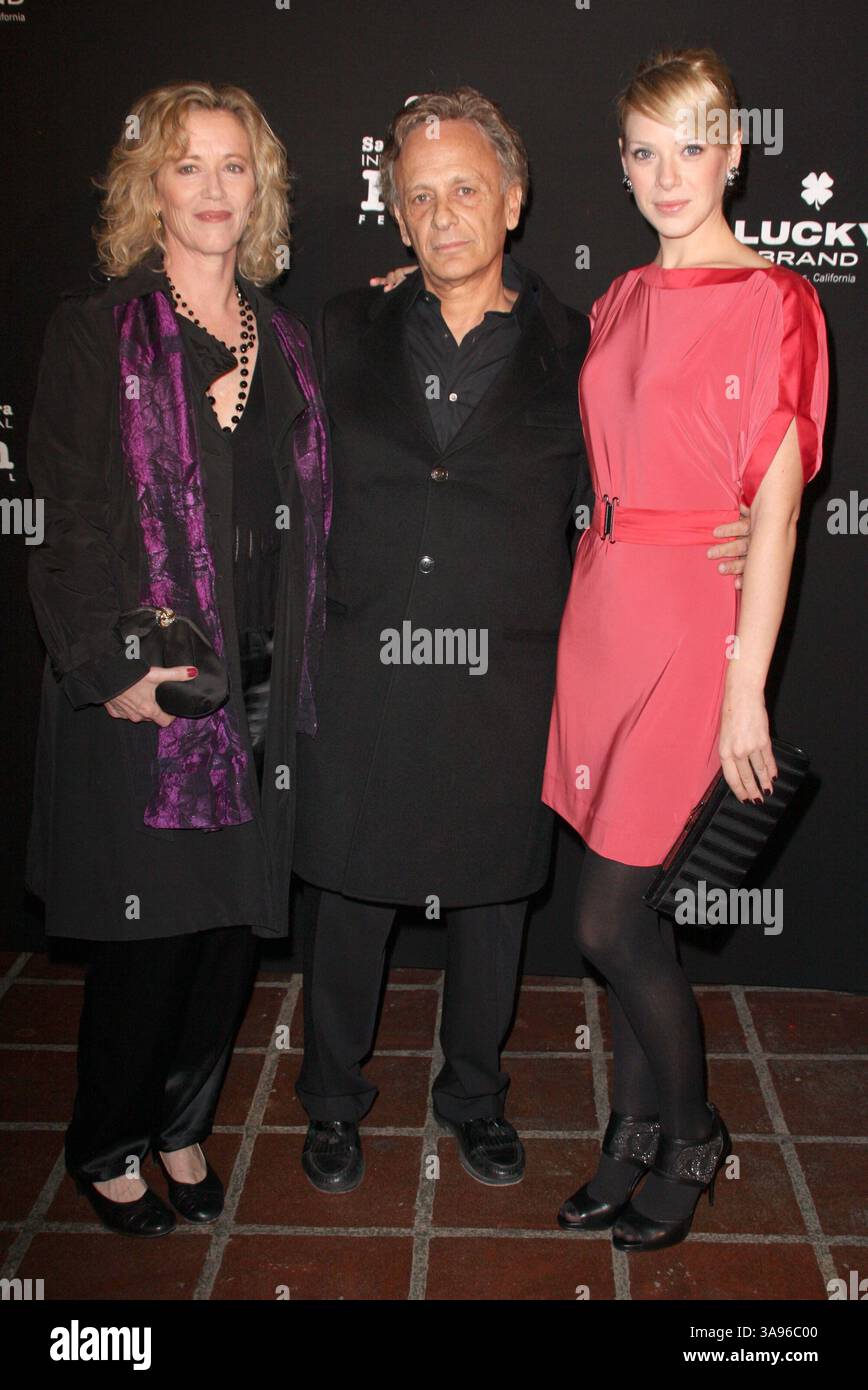 29 janvier 2009 - Santa Barbara, Californie, États-Unis - 29 janvier 2009 - Santa Barbara, CA - Annie Burgstede, Diane Venora, Robert Chimento. ''Santa Barbara International film Festival'' le Lucky Brand Modern Master Award s'est tenu au Arlington Theatre. Crédit photo Kevan Brooks/AdMedia (crédit image : © Kevan Brooks/AdMedia via ZUMA Wire) Banque D'Images