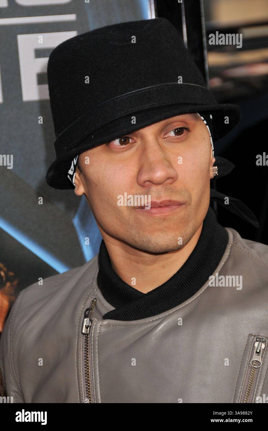 28 avril 2009 - Hollywood, CA, États-Unis - 28 avril 2009 - Hollywood, CA - tabou des pois noirs. « X-Men Origins : Wolverine », projection industrielle de Los Angeles au Grauman's Chinese Theatre. Crédit photo : Byron Purvis/AdMedia Banque D'Images