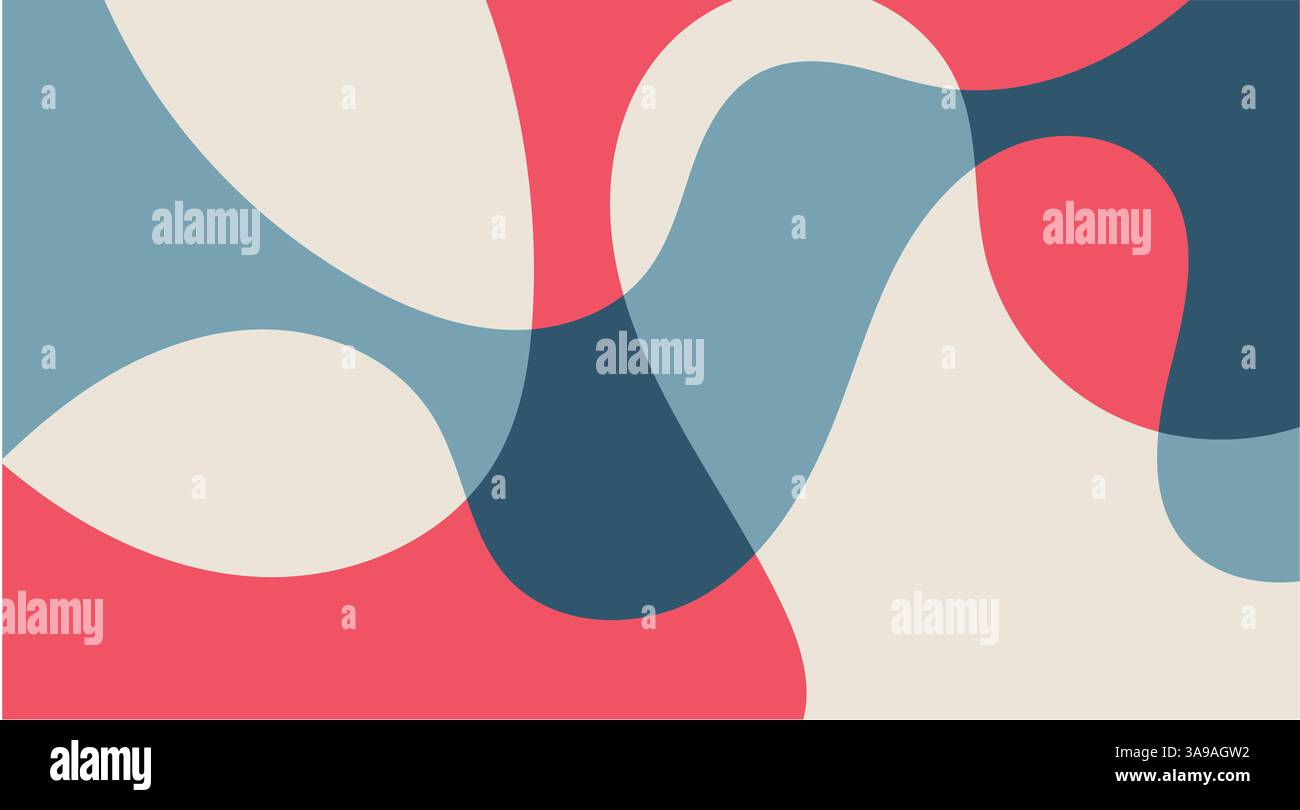 fond coloré. affiche liquide abstraite, fond avec des formes de blob, design moderne abstrait tendance pour les cartes, invitation, branding, bannière Illustration de Vecteur