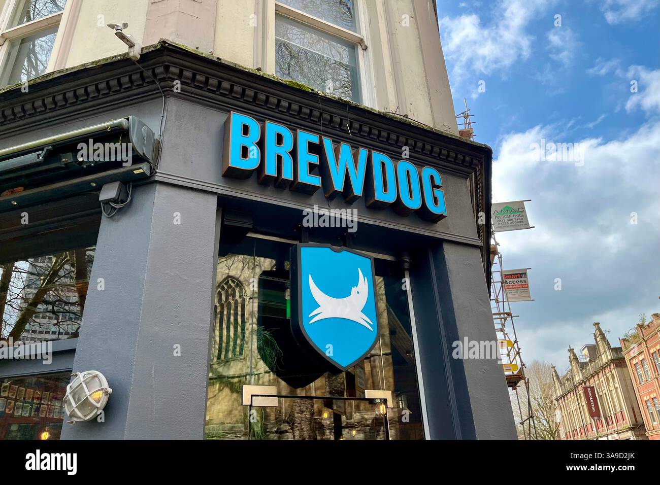 BrewDog Pub sur Baldwin Street. Bristol, Angleterre, Royaume-Uni. 26 mars 2025. Banque D'Images