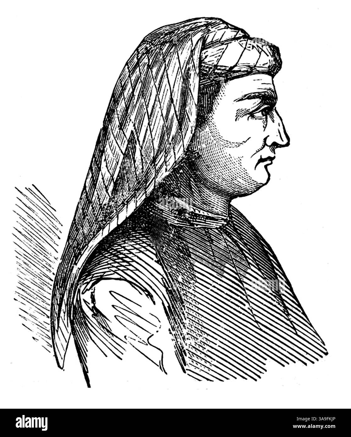 1440 c., ITALIE : l'architecte et sculpteur italien FILIPPO BRUNELLESCHI ( 1377 - 1446 ) . Portrait d'un graveur inconnu , publié au XVIIe siècle dans le livre italien 'le passeggiate al Pincio' d'Emma Perodi . - ARTE - ARCHITETTO - ARCHITETTURA - ARCHITECTURE - ARTS - portrait - ritratto - incisione - RINASCIMENTO - RENAISSANCE - SCULTORE - SCULPTURE - SCULTURA --- Archivio GBB Banque D'Images
