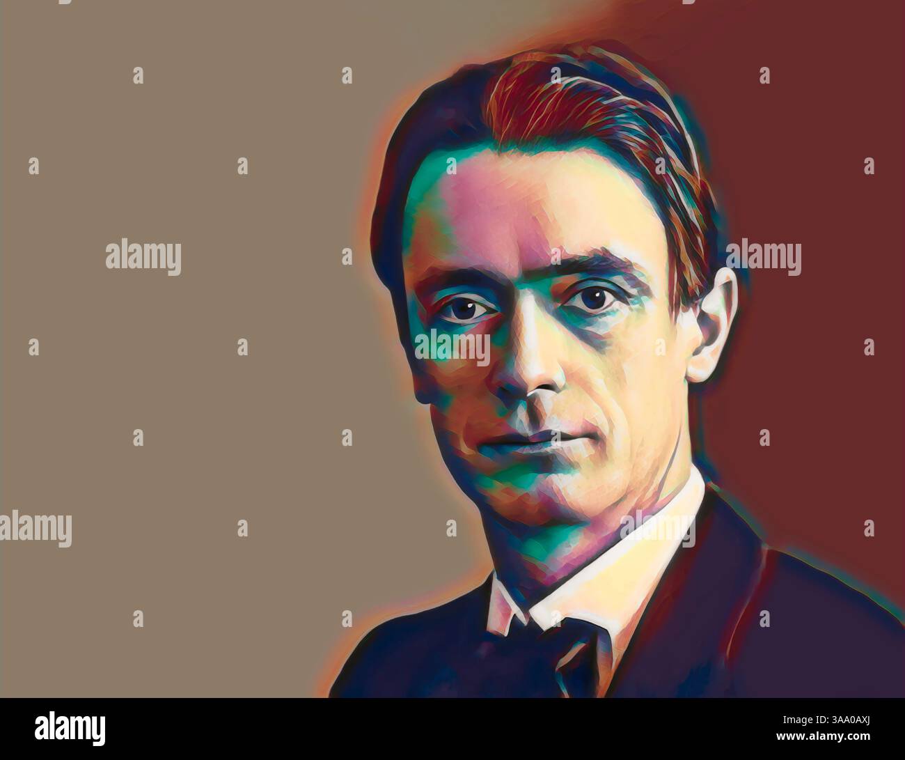 Rudolf Joseph Lorenz Steiner, 1861 – 1925, occultiste autrichien, réformateur social, architecte, ésotériste prétendait clairvoyant, édité numériquement Banque D'Images