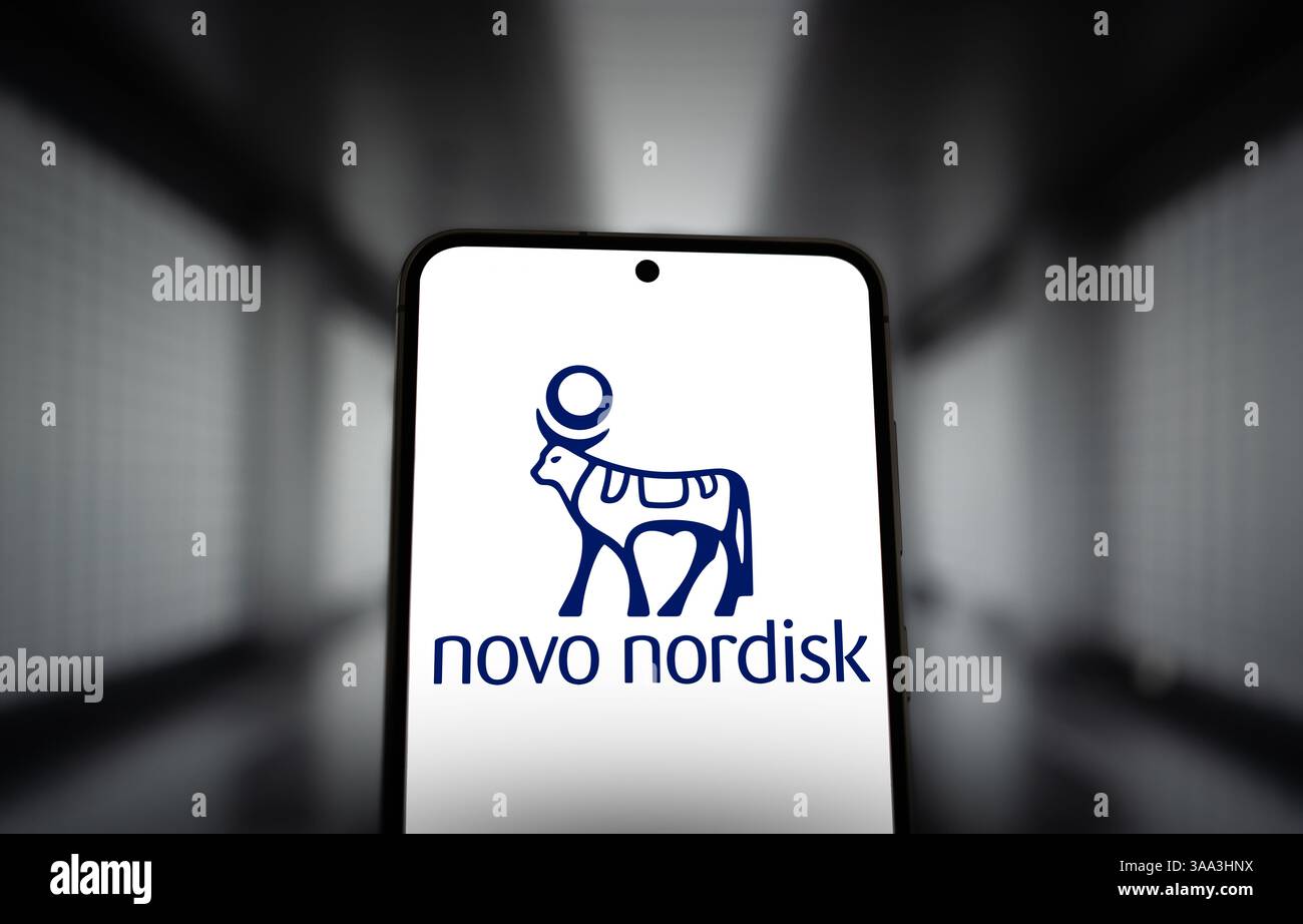 Novo Nordisk société pharmaceutique danoise Banque D'Images