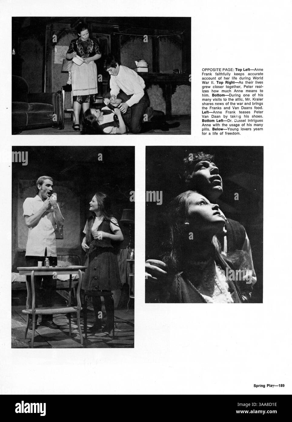 Cet annuaire talons capture les moments clés de l'année scolaire 1970-1971 à la Cooper High School, documentant les activités des étudiants, les professeurs, les sports et divers événements scolaires à Robbinsdale. Banque D'Images