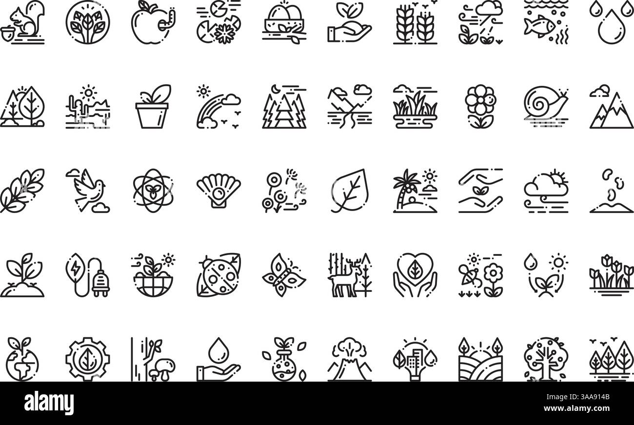 Collection d'icônes vectorielles de haute qualité avec contour modifiable. Idéal pour les projets professionnels et créatifs Illustration de Vecteur