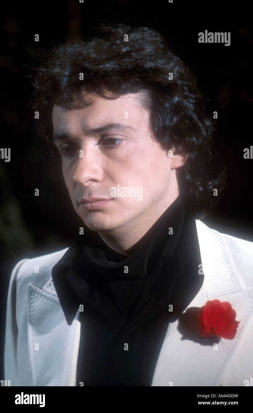 09 janv. 2005 ; Paris, FRANCE ; chanteur MICHEL SARDOU (photo des années 1970). Banque D'Images