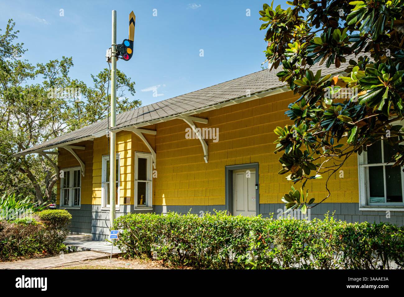 Indian River County Historical Society, 14th Avenue, Vero Beach, Floride Banque D'Images