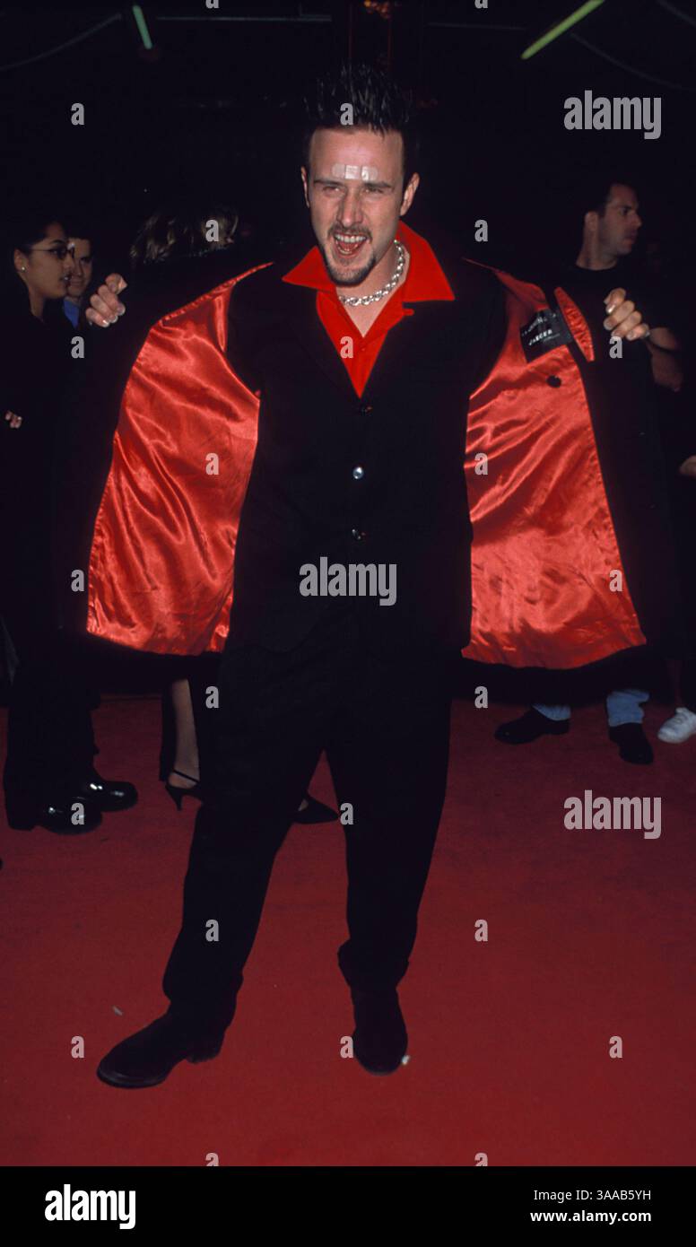 10 décembre 1997 ; Los Angeles, CA, États-Unis ; L'acteur DAVID ARQUETTE à l'avant-première du film « Scream 2 ». Banque D'Images