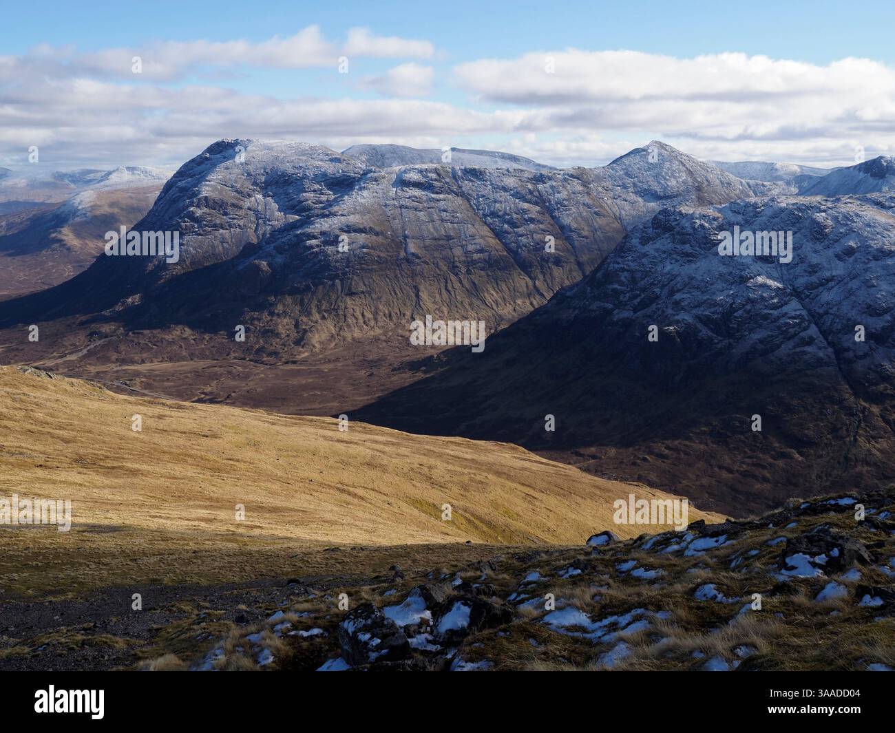 Buachaille Etive Mor de A' Chailleach, Glencoe, Écosse Banque D'Images