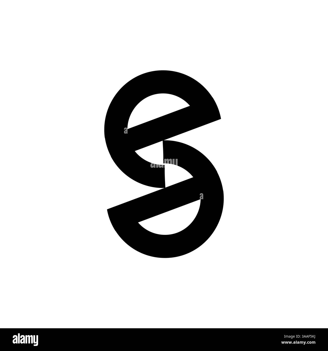 Logo S et E minimaliste avec une touche audacieuse et moderne. Parfait pour la marque, la technologie et l'innovation. Modèle de conception de logo, identité de marque Illustration de Vecteur