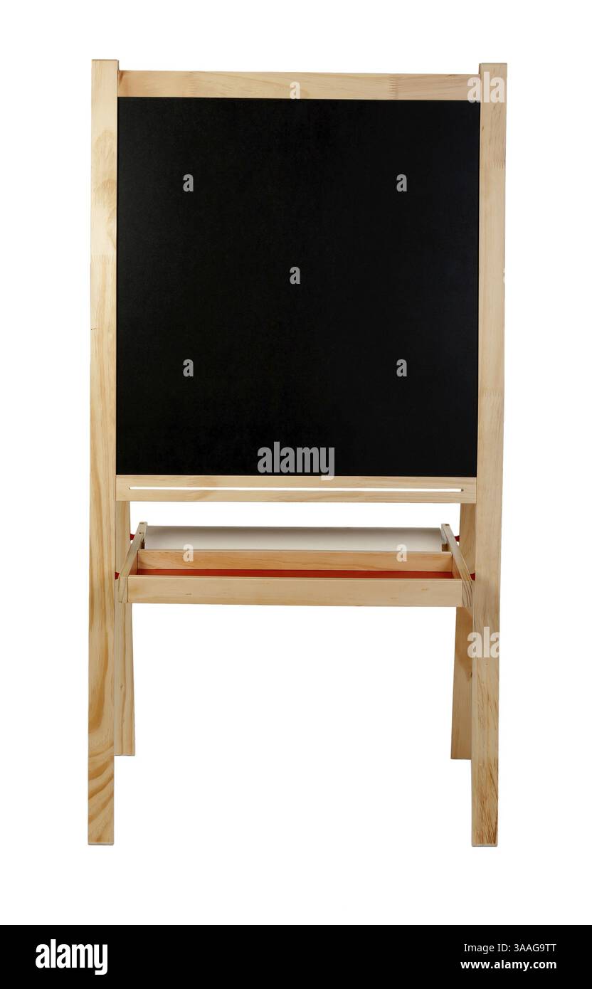 Conseil de dessins d'enfants sur un fond blanc Banque D'Images