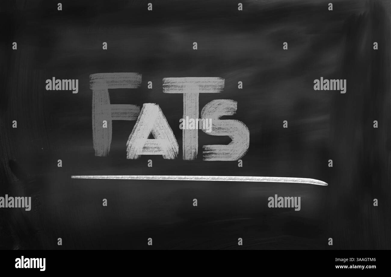 Concept Fats Banque D'Images