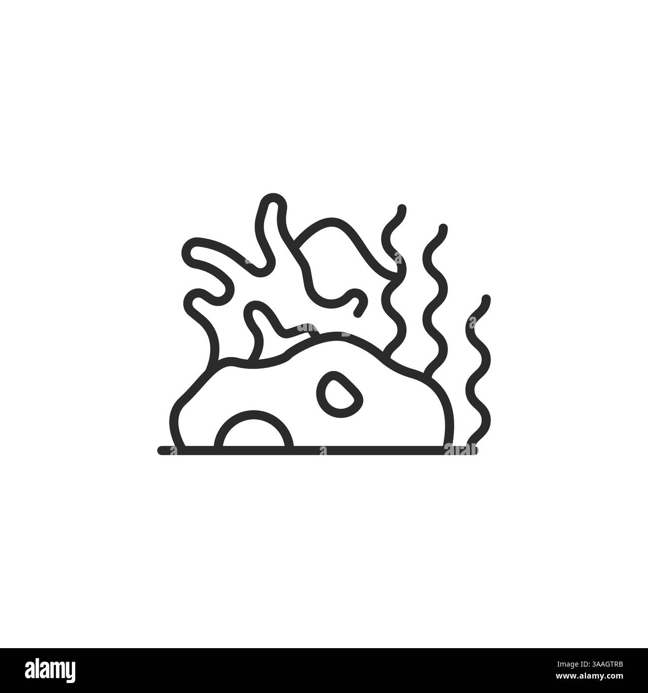 Icône coraux Illustration de Vecteur