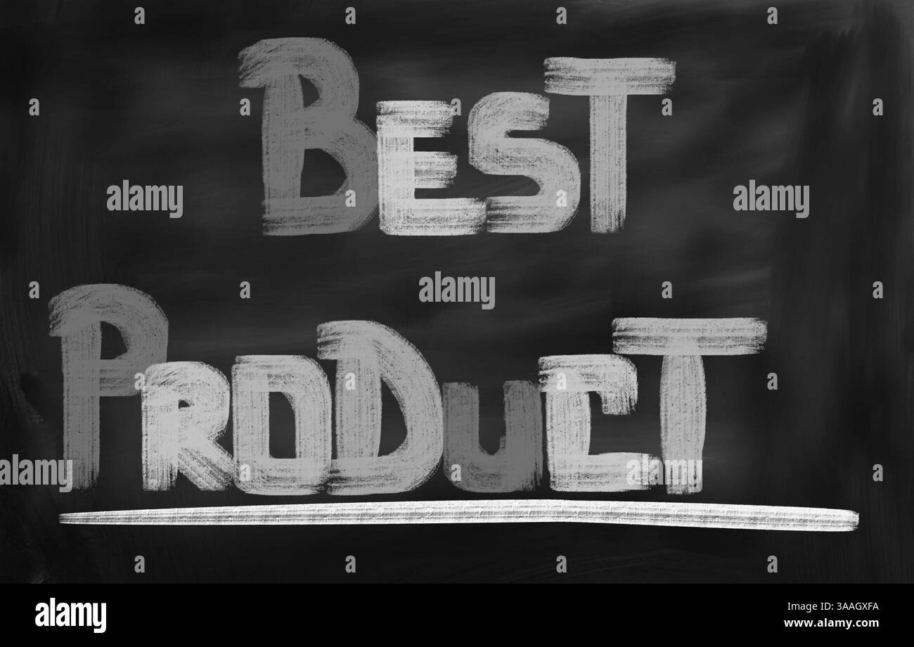 Meilleur produit Concept Banque D'Images