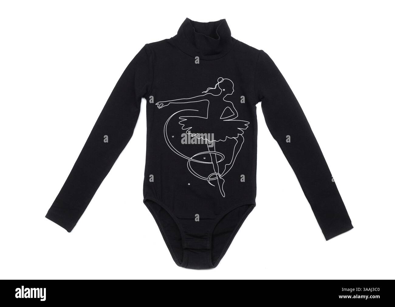 Vêtements pour enfants pour cours de danse. Isoler sur blanc Banque D'Images