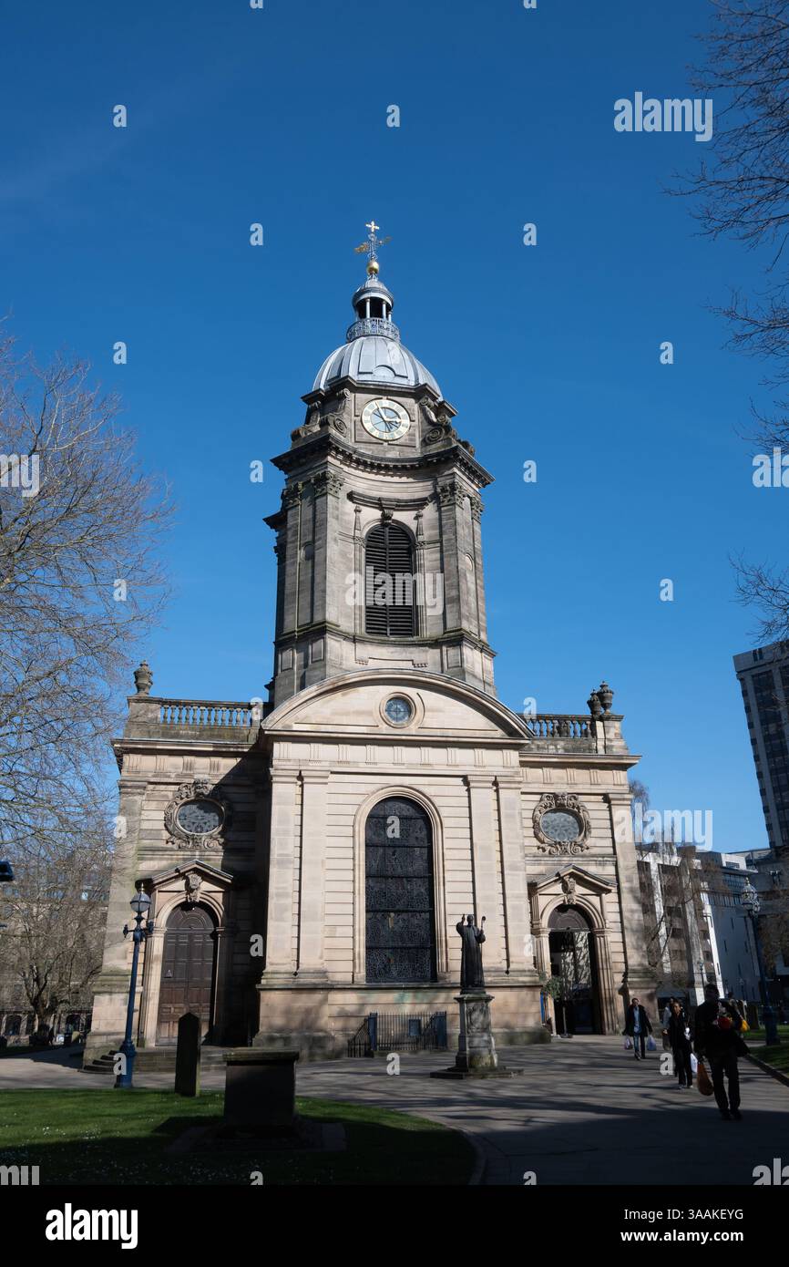 Cathédrale St Philip's, Birmingham, UK Banque D'Images