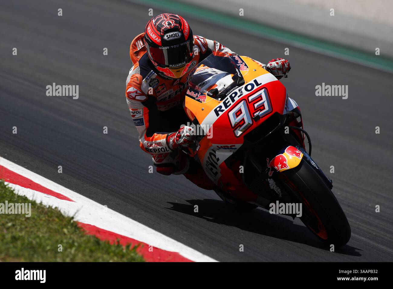 23 mai 2018 - Barcelone, Catalogne, Espagne - 23 mai 2018 - circuit de Barcelona-Catalunya, Montmelo, Espagne - Moto GP test ; Marc Marquez de l'Espagne de l'écurie Repsol Honda lors des essais à Barcelone. (Crédit image : © Eric Alonso via ZUMA Wire) Banque D'Images