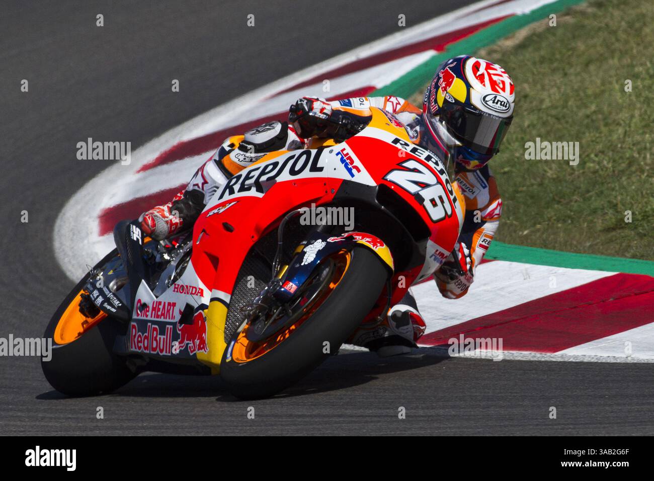 23 mai 2018 - Barcelone, Catalogne, Espagne - 23 mai 2018 - circuit de Barcelona-Catalunya, Montmelo, Espagne - Moto GP test ; Daniel Pedrosa de l'écurie Repsol Honda pendant les essais. (Crédit image : © Eric Alonso via ZUMA Wire) Banque D'Images