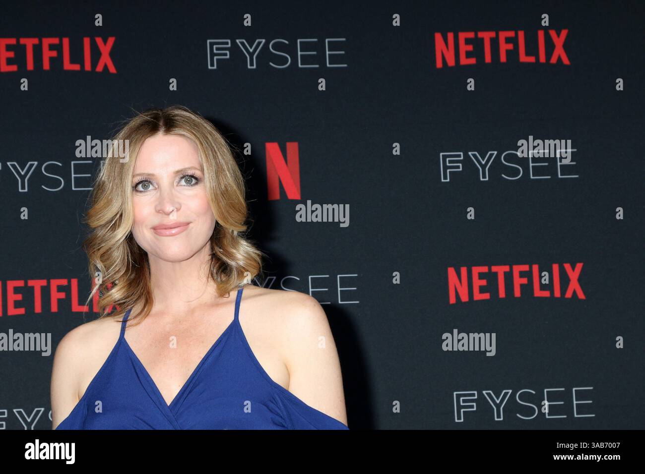 6 mai 2018 - Los Angeles, CA, États-Unis - LOS ANGELES - 6 MAI : jolie Jenkins à l'événement de lancement Netflix FYSEE aux Raleigh Studios le 6 mai 2018 à Los Angeles, CA (crédit image : © Kathy Hutchins via ZUMA Wire) Banque D'Images