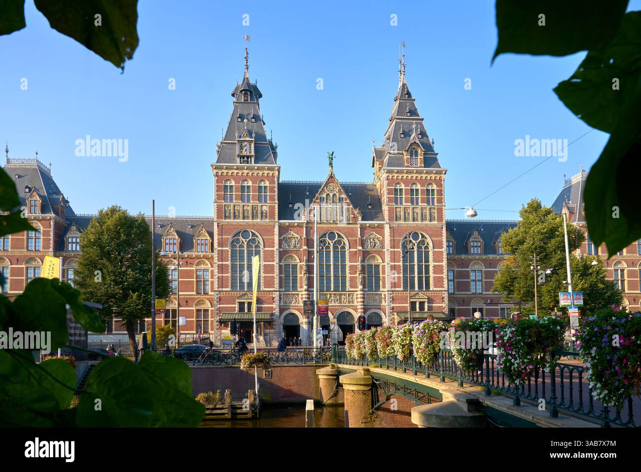 Amsterdam, pays-Bas – 20 septembre 2024 – Musée national historique Rijksmuseum Amsterdam pays-Bas. Le musée national Rijksmuseum. Banque D'Images