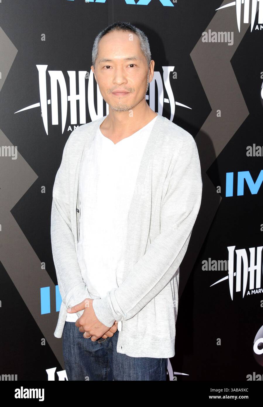 UNIVERSAL City, CA - AOÛT 28 : Ken Leung assiste à la première mondiale de 'inhumains' à Universal CityWalk le 28 août 2017 à Universal City, Californie. Personnes : Ken Leung. (Crédit image : © SMG via ZUMA Wire) Banque D'Images