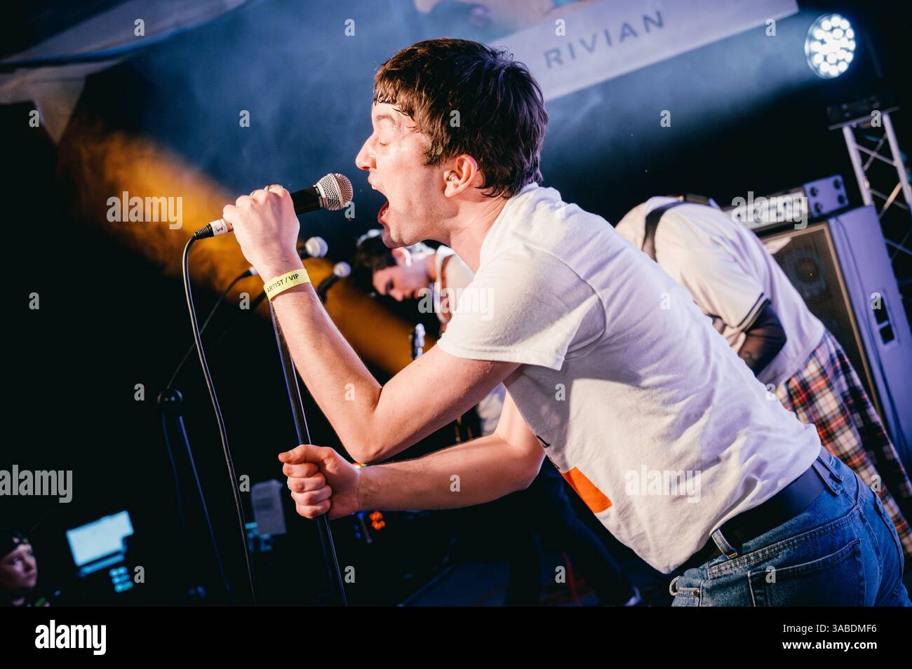 Gurriers se produisent à l'ambassade de musique britannique pendant SXSW 2025. Banque D'Images