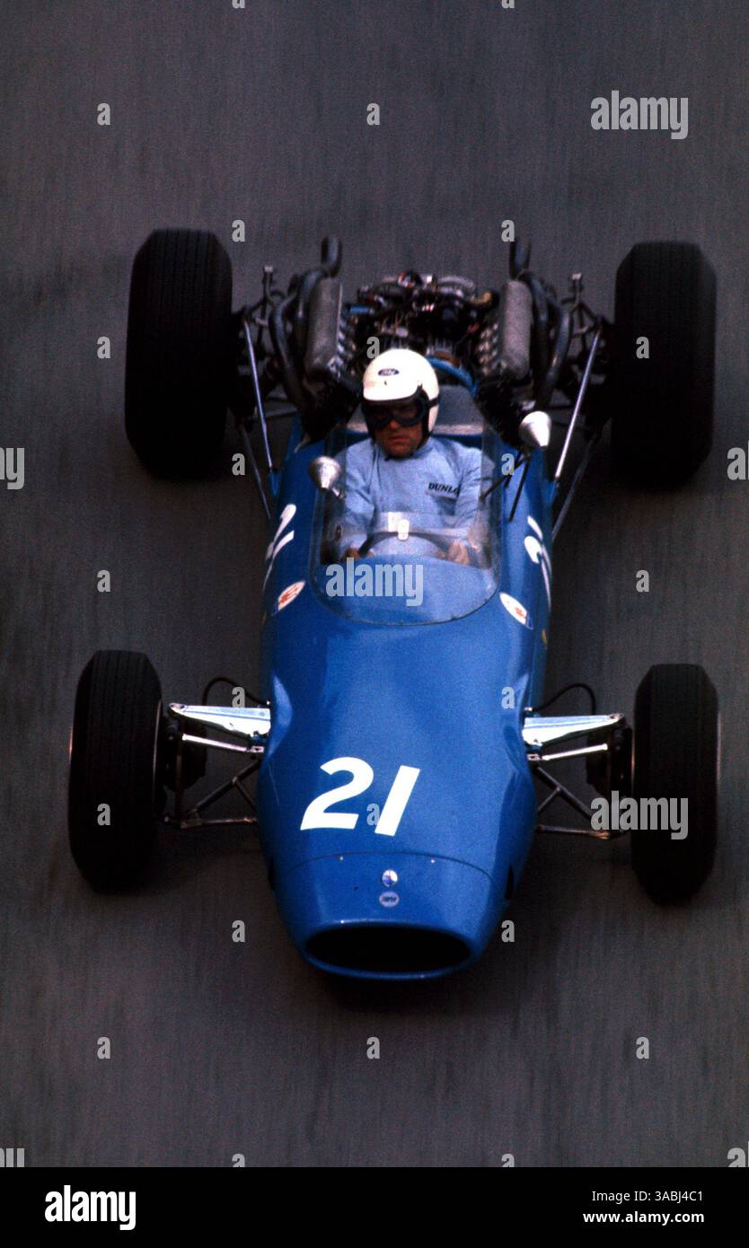 Guy Ligier (FRA) Cooper T81, non classé lors de ses débuts en Grand Prix...Grand Prix de Monaco, Monaco, Monte Carlo, 22 juin 1966 (crédit image : ©Sutton Motorsports/ZUMA Press) RESTRICTIONS : DROITS d'Amérique du Nord et du Sud SEULEMENT ! Banque D'Images